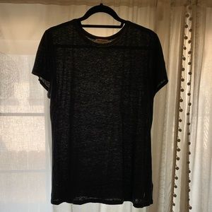 Black t-shirt